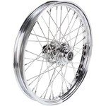 21" Laced Front Wheel For Harley-davidson Softail & Dyna 2000-2006. Fixed Price $649.66.