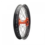 Tusk Impact Complete Wheel - Rear 18 X 2.15 Black Rim/silver Spoke/orange Hub. Fixed Price $340.17.