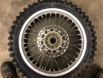 89 Suzuki RM-125 Rear WHEEL,64110-27C01. Fixed Price $99.00.