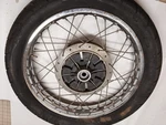 Suzuki GT250 Hustler Rear Wheel Fits 1973 -1974 #2. Fixed Price $31.00.