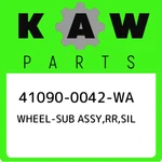 41090-0042-WA Kawasaki Wheel-sub Assy,rr,sil 410900042WA, New Genuine Oem Part. Fixed Price $1001.78.