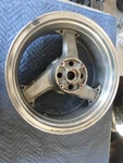 Kawasaki ZX12R Rear Wheel, Straight 10/26/21. Fixed Price $99.99.