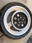 1999 Buell S3 Rear Tire And Rim Genuine Oem. Fixed Price $400.00.