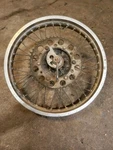 1985 Kawasaki KDX200 Complete Oem Rear Wheel. Fixed Price $169.00.