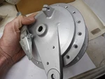 New Hodaka Front Hub Assembly 929215 Models 92/B/B+,93/A/B, 94/A, 95, 96, 97. Fixed Price $95.00.