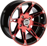 Moose Racing 0230-0865 Type 387X Wheels 12X7 4/1364+3 Red Front. Fixed Price $119.95.