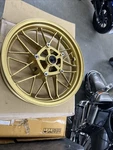 22-25 Kawasaki Z900 Rs Oem Front Wheel Straight Gold 41073-0722 -63J. Fixed Price $329.00.