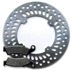 Honda Front Brake Rotor+pads 250 L (91-04) XR400 (96-04) 600 (91-00). Fixed Price $47.65.