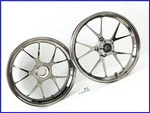 Ducati 1098S Genuine Marchesini Forged Aluminum Wheels Set Chrome Plated 1198. Fixed Price $1372.50.