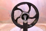 09-20 Yamaha Vmax 1700 Front Wheel Rim Straight. Fixed Price $649.93.
