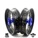Kke 3.5/4.25" Cush Drive Supermoto Wheels Rims Fit Suzuki DR650SE 1996-2026 Blue. Fixed Price $705.87.