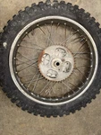 69 Honda SL-90 Rear Wheel, 42601-074-010. Fixed Price $125.00.