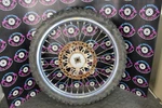 88-98 1991 Suzuki RM250 Excel Blue Front Wheel Rim Tire Hub Spokes Good. Fixed Price $149.95.