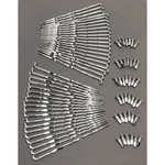 Drag Chrome Twisted Spoke Set For Steel Hub And Drop Center Rim DS-380111. Fixed Price $130.99.