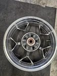 12-24 Kawasaki Ninja ZX14 Rear Wheel Back Rim. Fixed Price $100.00.