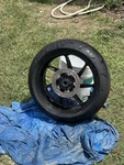 2015 - 2019 Bmw S1000 Rear Wheel Hp Forged Back Rim Tire Black Oem Straight. Fixed Price $800.00.