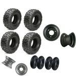 145/70-6 6" Tire Tube Rim Wheel For Atv Go Kart Quad Buggy Front Rear 145X70-6. Fixed Price $234.09.