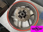 05-06, 2005-2006 Kawasaki Ninja ZX6R/636 Rear Wheel Back Rim 41073-0074-10I. Fixed Price $182.69.