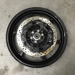 05-09 Hyosung GT650R Front Wheel With Rotors 54140HN9101120 Straight. Fixed Price $200.00.