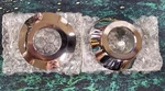 Harley-davidson Sportster Xl Chrome Front Wheel Spacers Tapered Nos 41370-08. Fixed Price $43.97.