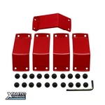 Kmc Xd Series XS811 Wheel Insert Fins 16X7 Offset Red 5 Pcs 811FIN67000-RD. Fixed Price $49.99.