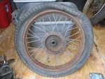 Oem Harley Davidson Hummer 125 165 Rear Wheel. Fixed Price $39.99.