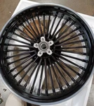 Fat Spoke Front Wheel 21X3.5 For Harley Touring Electra Road Glide 00-07 Used. Fixed Price $249.99.
