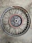 1949 Indian Motorcycle Rear Wheel Warrior Scout Arrow 149 249. Fixed Price $200.00.