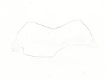 13-18 Bmw R1200GS Front Cockpit Trim Panel 46638527716. Fixed Price $57.16.
