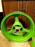 Kawasaki Zx 9R Rear Wheel Rim. Fixed Price $110.00.