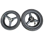 2001 Suzuki Gsx 750F Katana Rear & Front Wheel W/ Tire Pair 17 Oem. Fixed Price $232.75.
