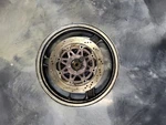 Used Oem 1991 Kawasaki Ninja ZX-6 ZX600-D2 Front Rim 41073-1467-GE. Fixed Price $150.00.