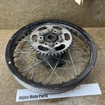 Yamaha YZ80 Rear Wheel 14IN Rim 1982. Fixed Price $75.00.