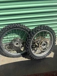 Oem Honda Dirt Bike Rims With Tires For CRF250 CR125R CR250R CRF450R. Fixed Price $250.00.