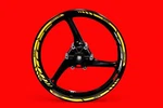 Used Bent Suzuki GSX-R750 Front Wheel Rim 17X3.50 Oem J17M/CX Mt Aon. Fixed Price $189.99.