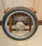 1983 Vespa Piaggio Ciao Moped Front Wheel Assembly And Tire Rim 16. Fixed Price $169.99.