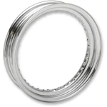 Drag Specialties Wheel Rim, 40 Hole, Chrome, Side Rubber Valve, 16 X 11223. Fixed Price $108.95.