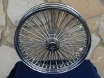 21X3.5" Dna Mammoth Fat Daddy 08-UP 52 Spoke Wheel Harley Touring Baggers. Fixed Price $699.95.