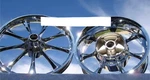 Honda Fury Oem 2010 -19 Chrome Wheels Front Rear Vtx 1300 Rim Outright. Fixed Price $3499.00.