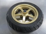 EB1193 2022 Honda Grom Sp 125 Front Wheel And Tire. Fixed Price $329.99.