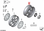 New Bmw Wheel Rim Forged Rear -S1000RR (K67) -S1000XR (K69) 2019- (K63). Fixed Price $1648.93.