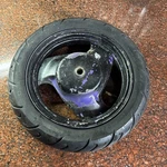 Nice 1994-2001 Yamaha Jog Front Wheel Rim 3YJ-25180-00-P2 Purple Oem. Fixed Price $100.00.