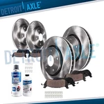 Front & Rear Rotors Ceramic Brake Pads For Dodge Grand Caravan Plymouth Voyager. Fixed Price $168.38.