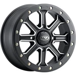 Itp Inertia Wheel - 15X7 5+2 (+30MM) Offset 4/137 Matte Black/machined. Fixed Price $196.44.