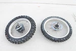 1985 Yamaha XT350 Oem Aluminum Did Wheels Rims And Tire Set - Good. Fixed Price $355.50.