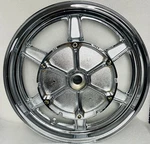 Honda 1988 -2000 GL1500 Goldwing Rear Chrome Wheel 42650-MW5-305 Oem Exchange. Fixed Price $799.00.