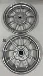 Honda Dio Elite Aluminum Disk Wheels Rim Scooter Silver Drum /. Fixed Price $175.00.