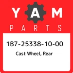 1B7-25338-10-00 Yamaha Cast Wheel, Rear 1B7253381000, New Genuine Oem Part. Fixed Price $604.80.