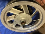 1999 Helix CN250 Front Wheel Honda 2.50X12 Lot 2945. Fixed Price $45.00.