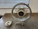 1983 Yamaha Rear Wheel Hub Brake Plate. Fixed Price $80.00.